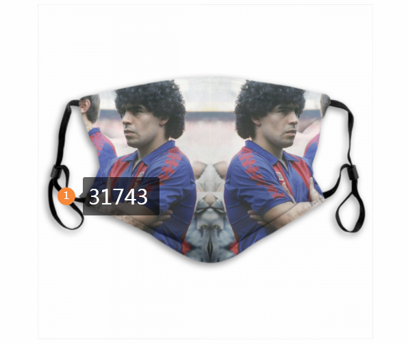 2020 Soccer #16 Dust mask with filter